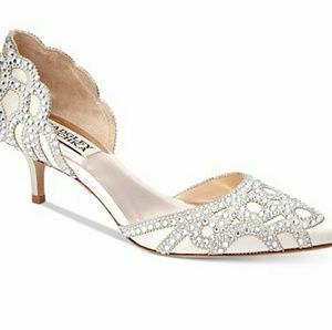 Badgley Mischka Ginny D'Orsay Kitten Heels